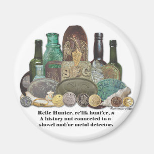 Relic Hunter Definition Magnet