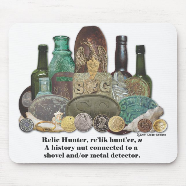 Relic Hunter Definition Mouse Mat (Front)
