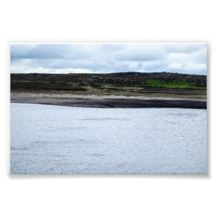 Relic of the Deep: Sunken Boat at Warland Dam Photo Print