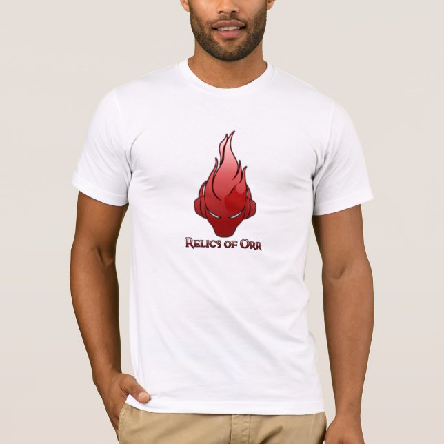 Relics of Orr White Tee Red Logo (Front)
