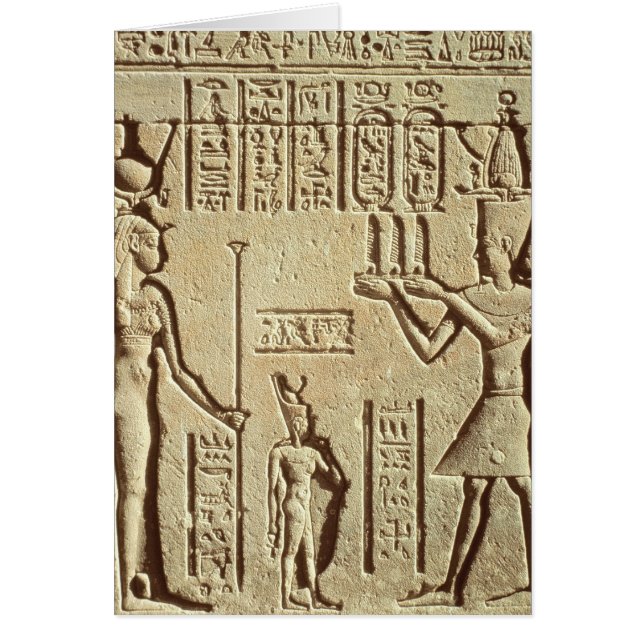 Relief depicting a pharaoh (Front)