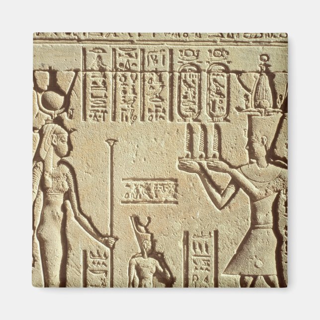 Relief depicting a pharaoh magnet (Front)