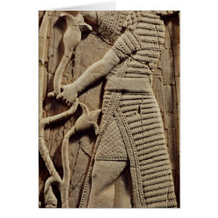 Relief depicting a warrior