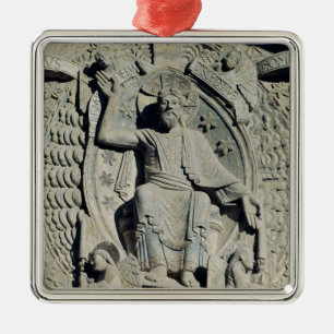 Relief depicting Christ in Glory Metal Tree Decoration