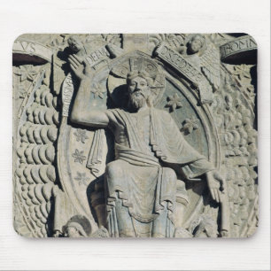 Relief depicting Christ in Glory Mouse Mat