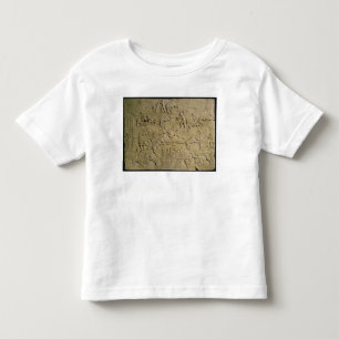 Relief depicting circus games toddler T-Shirt