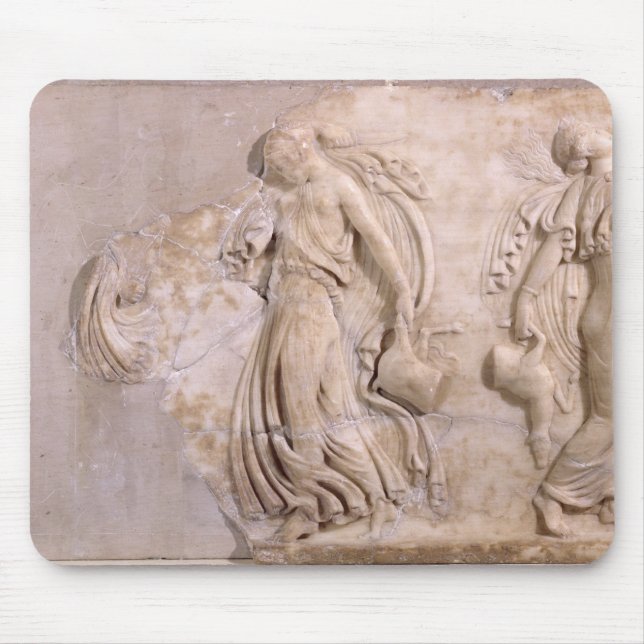 Relief depicting maenads dancing, from Tunisia Mouse Mat (Front)