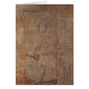 Relief depicting Sargon II