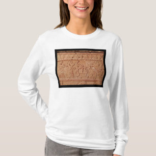 Relief depicting servant paying homage to the T-Shirt
