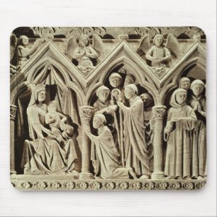 Relief depicting the Presentation of the Monks Mouse Mat