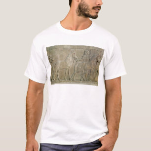 Relief depicting the tributaries of Sargon II T-Shirt