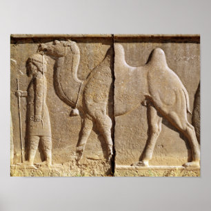 Relief from the front of the eastern stairway poster