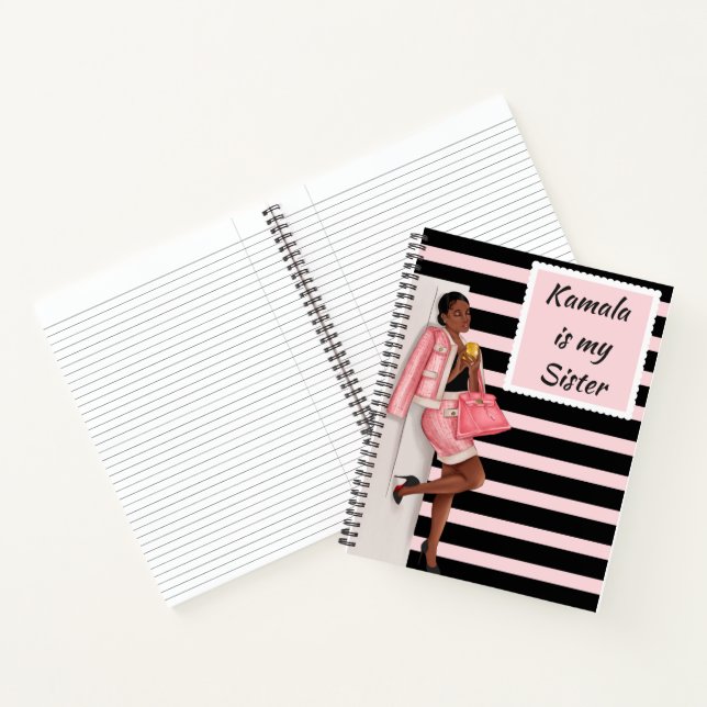 Relief: Kamala is my Sister Notebook (Inside)