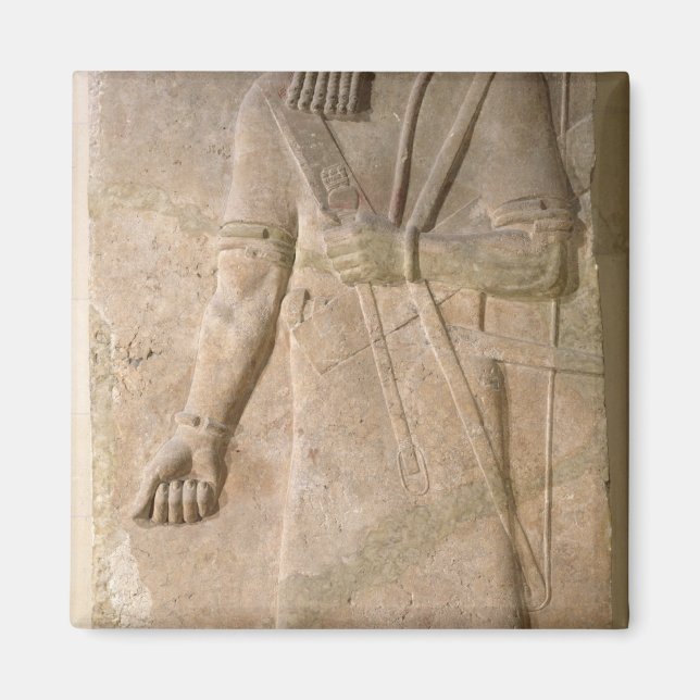 Relief of an Assyrian warrior Magnet (Front)