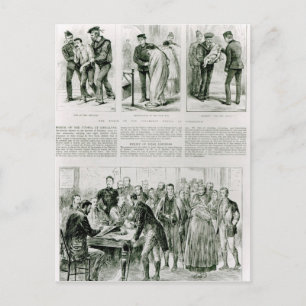 Relief of Irish Distress Postcard