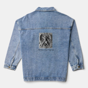Relief of the Evil Ghost Legend Denim Jacket