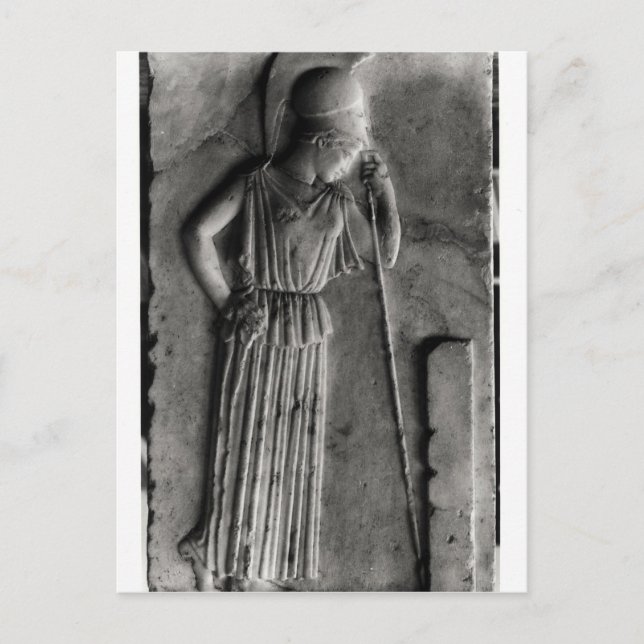 Relief of the Mourning Athena, c.460 Postcard (Front)