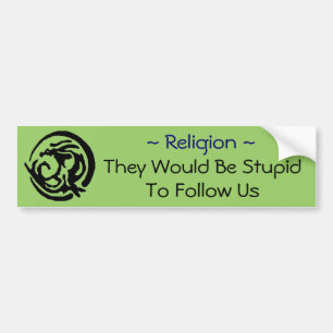 Religion Bumper Sticker