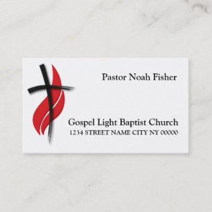 Religion Christian Pastor Christianity Card