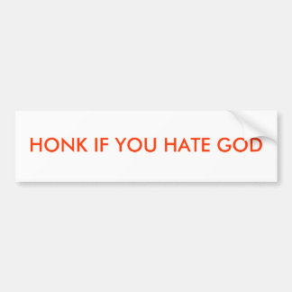Religion Free Bumper Sticker