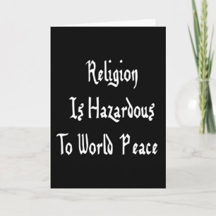 Religion Hazard Card