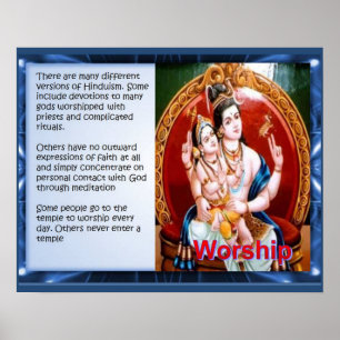 Religion, Hinduism, Worship Poster