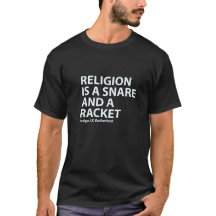 Religion is a Snare - Mens Dark Tee