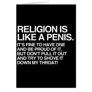RELIGION IS LIKE