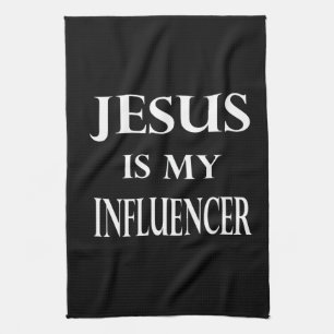 Religion - Jesus Is My Influencer Tea Towel
