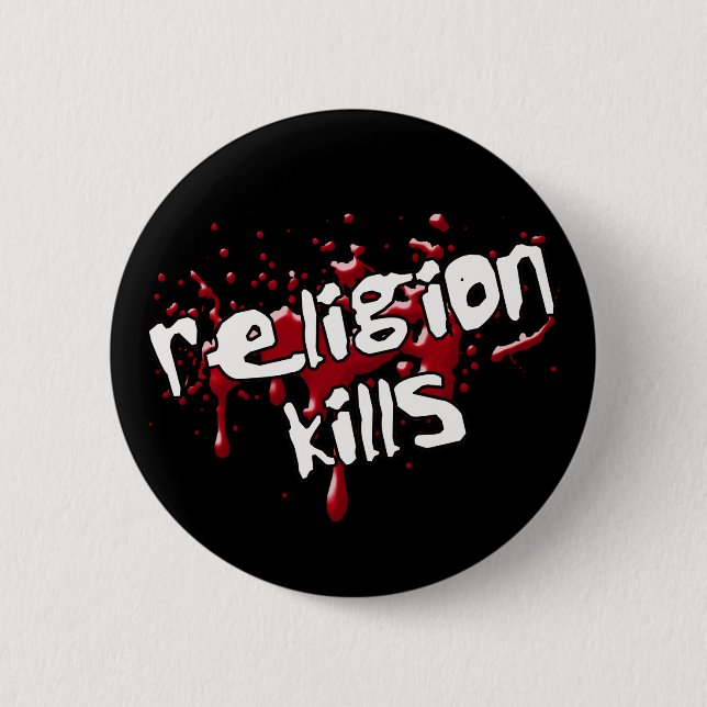 Religion Kills button (Front)