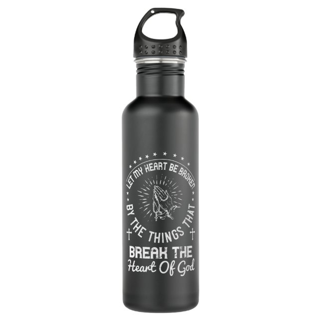 Religion - Let My Heart Be Broken 710 Ml Water Bottle (Front)