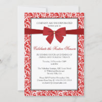 Religion Neutral Holiday Party  (Faux Ribbon)