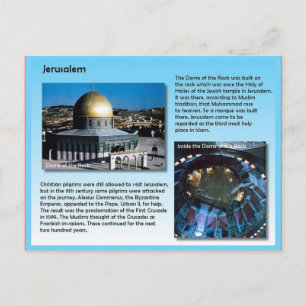 Religion, Pilgrims to Jerusalem Postcard