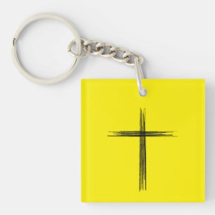 Religiöses Kreuz Key Ring
