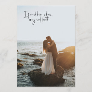 Religious 2 Photo Wedding Invitation