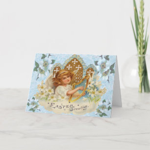 Religious Angel Easter Card