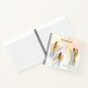 Religious Angels Personalised Notebook