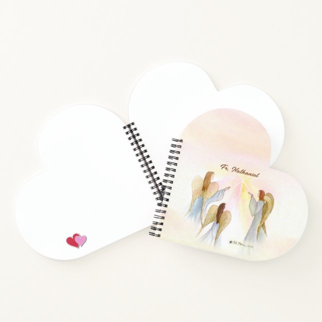 Religious Angels Personalised Notebook (Inside)