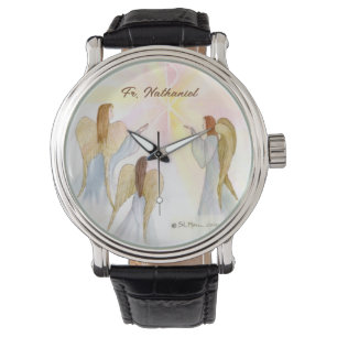 Religious Angels Personalised Watch