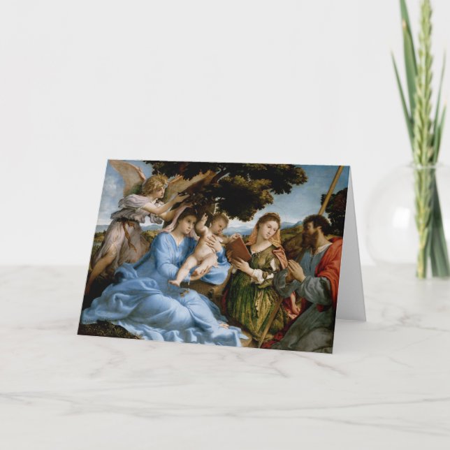 Religious Art greeting card (Front)