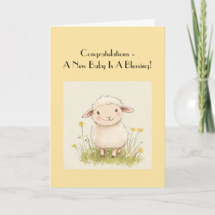 Religious Baby Shower Congratulations, Pregnancy   Card