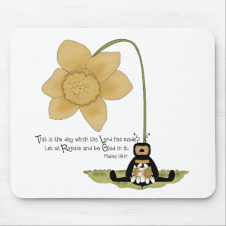 Religious Bee Mouse Mat