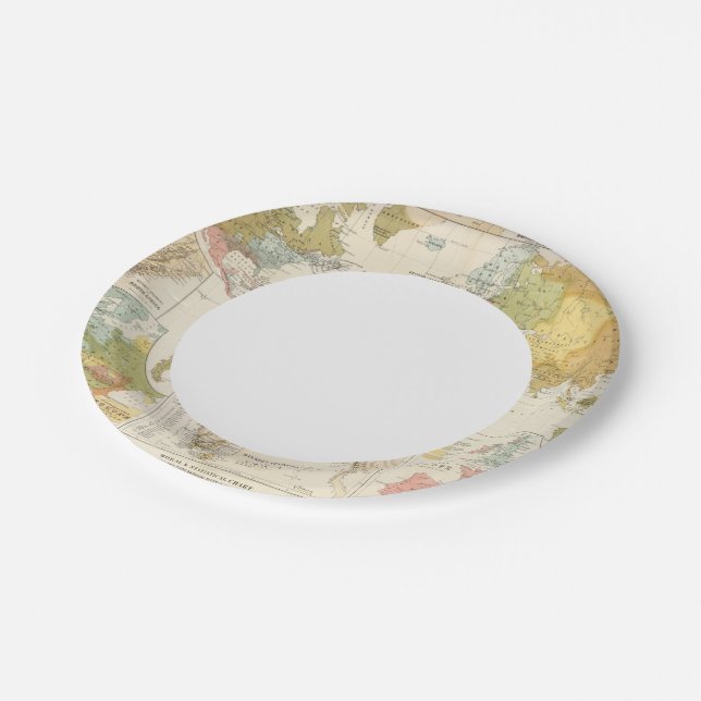 Religious belief paper plate (Angled)
