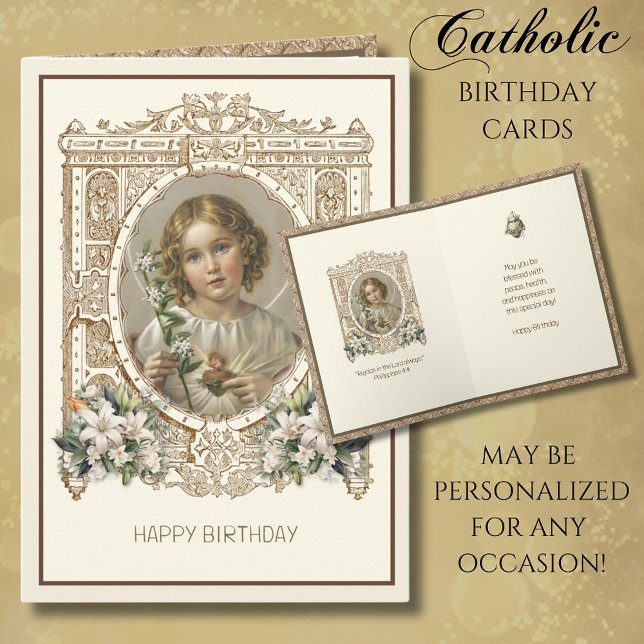 Religious Birthday Sacred Heart of Jesus Card (Creator Uploaded)