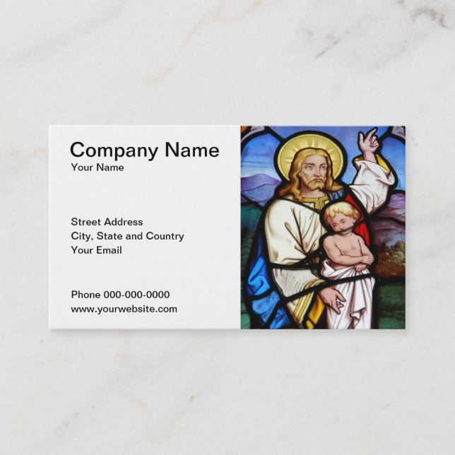Religious Business Card (Front)