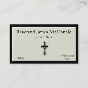 Religious Business Card