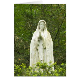 Religious Card Virgin Mary