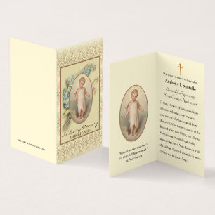 Religious Catholic Funeral Memorial Holy Cards