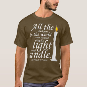Religious Catholic Prayer Peace Saint 2 T-Shirt