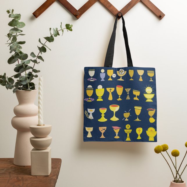 Religious Chalices Tote Bag (Creator Uploaded)